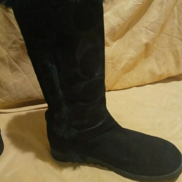 Coach snow rain boots NWOT - Picture 3 of 6